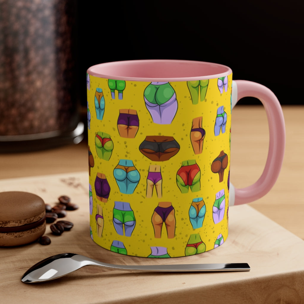 Beaucoup Booty Mug, 11oz (YELLOW)