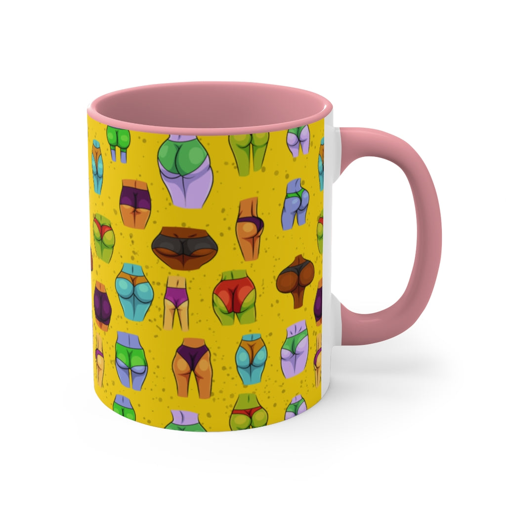 Beaucoup Booty Mug, 11oz (YELLOW)