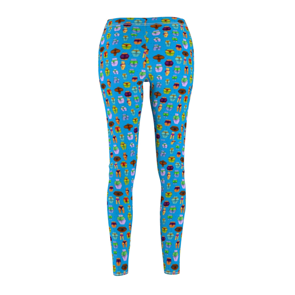 Beaucoup Booty Leggings (BLUE)