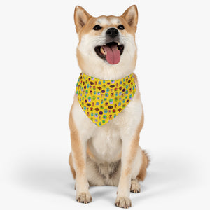 Beaucoup Booty Pet Bandana Collar (YELLOW)