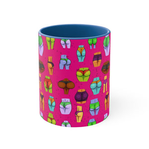Beaucoup Booty Mug, 11oz (PINK)