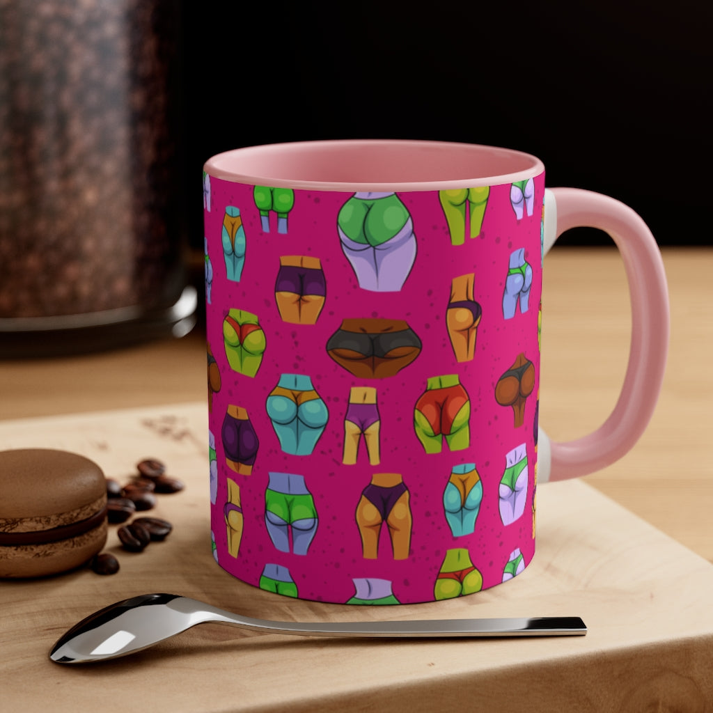 Beaucoup Booty Mug, 11oz (PINK)