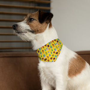 Beaucoup Booty Pet Bandana Collar (YELLOW)