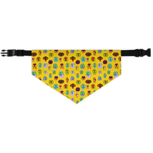 Beaucoup Booty Pet Bandana Collar (YELLOW)