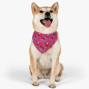 Beaucoup Booty Pet Bandana Collar (PINK)
