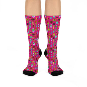 Booty Crew Socks (PINK)