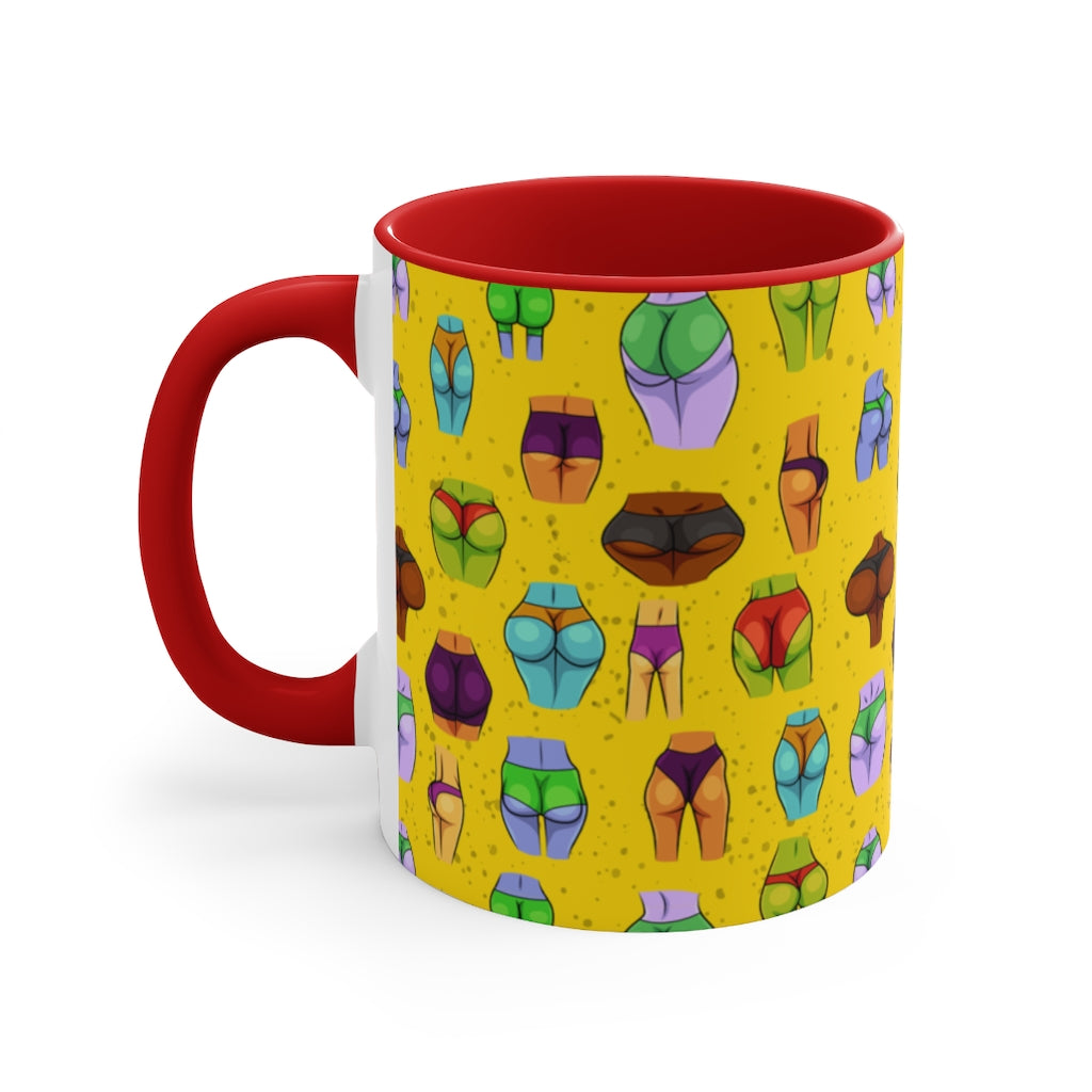 Beaucoup Booty Mug, 11oz (YELLOW)