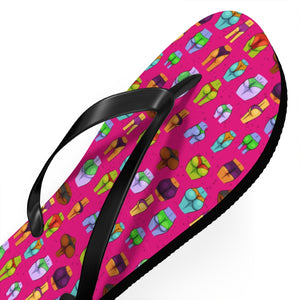Beaucoup Booty Flip Flops (PINK)