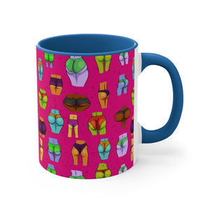 Beaucoup Booty Mug, 11oz (PINK)