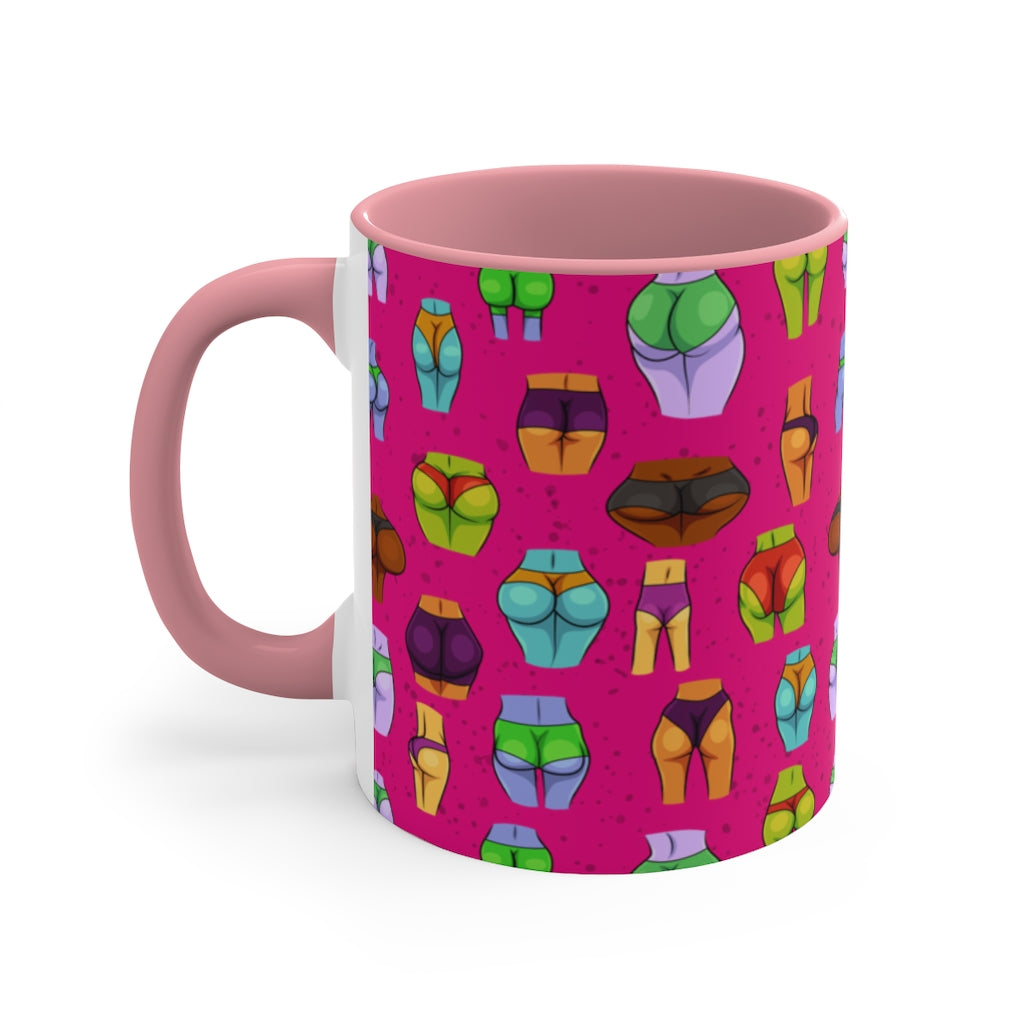 Beaucoup Booty Mug, 11oz (PINK)