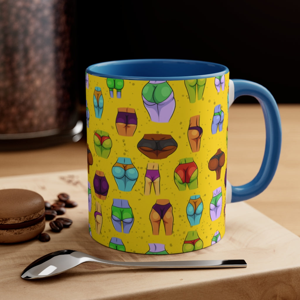 Beaucoup Booty Mug, 11oz (YELLOW)