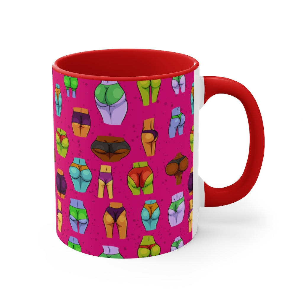 Beaucoup Booty Mug, 11oz (PINK)