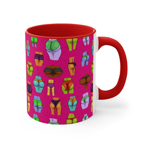 Beaucoup Booty Mug, 11oz (PINK)