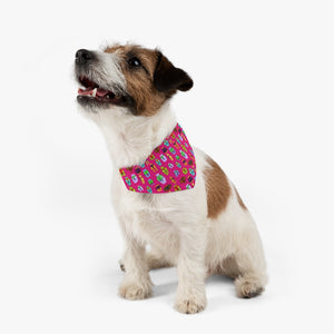 Beaucoup Booty Pet Bandana Collar (PINK)