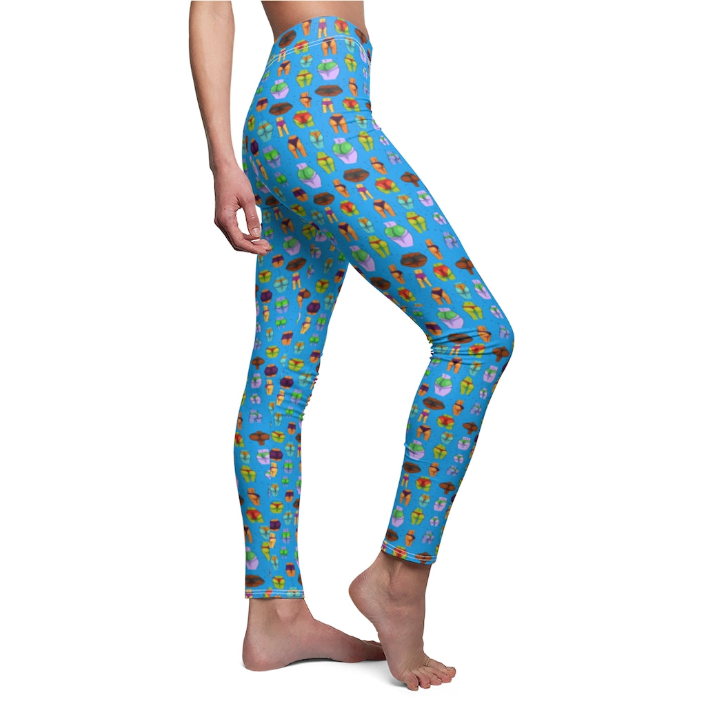 Beaucoup Booty Leggings (BLUE)