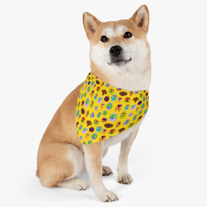 Beaucoup Booty Pet Bandana Collar (YELLOW)