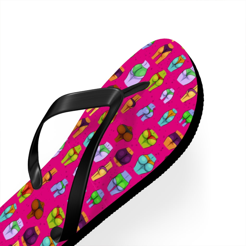 Beaucoup Booty Flip Flops (PINK)