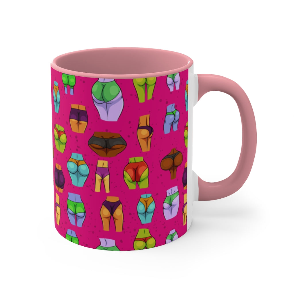 Beaucoup Booty Mug, 11oz (PINK)