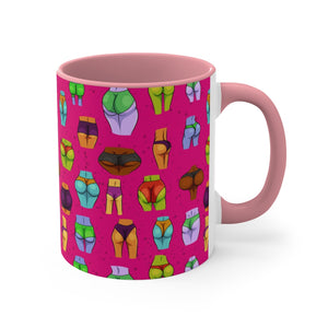 Beaucoup Booty Mug, 11oz (PINK)