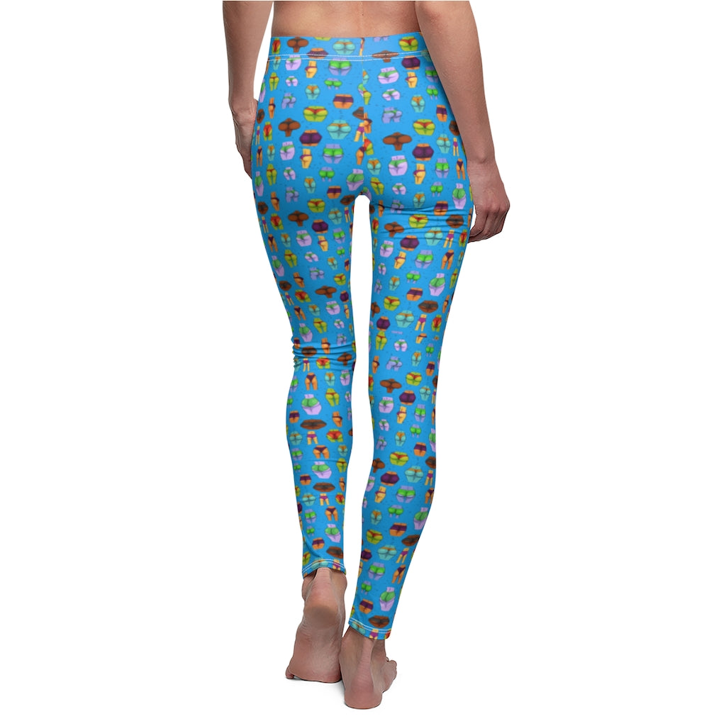 Beaucoup Booty Leggings (BLUE)