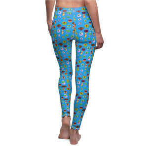 Beaucoup Booty Leggings (BLUE)