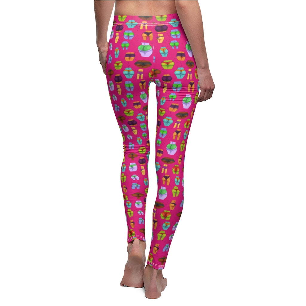Beaucoup Booty Leggings (PINK)