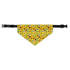 Beaucoup Booty Pet Bandana Collar (YELLOW)