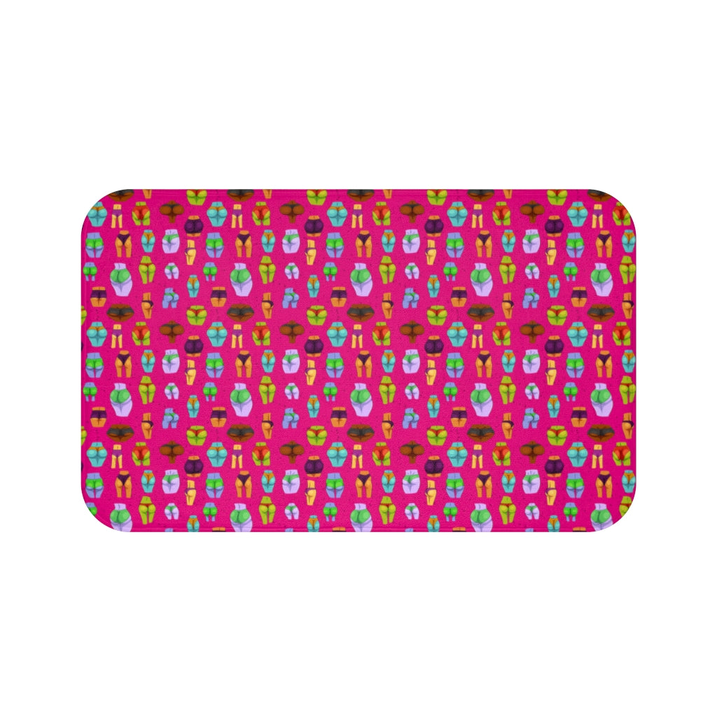 Beaucoup Booty Bath Mat (PINK)