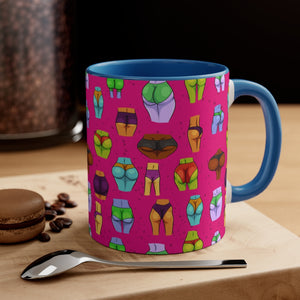 Beaucoup Booty Mug, 11oz (PINK)