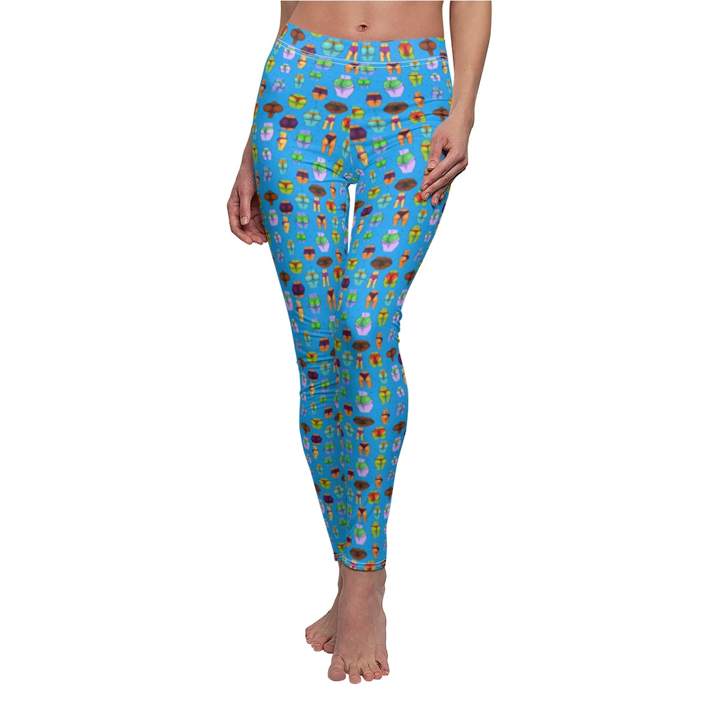 Beaucoup Booty Leggings (BLUE)