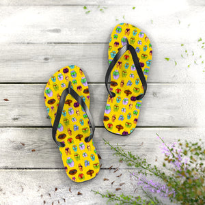 Beaucoup Booty Flip Flops (YELLOW)