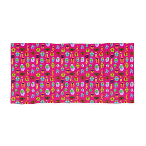 Beaucoup Booty Beach Towel (PINK)