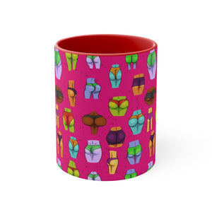 Beaucoup Booty Mug, 11oz (PINK)