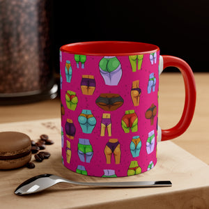 Beaucoup Booty Mug, 11oz (PINK)