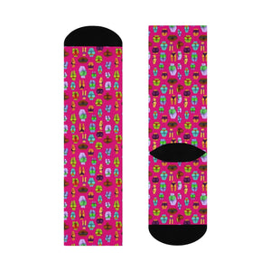 Booty Crew Socks (PINK)